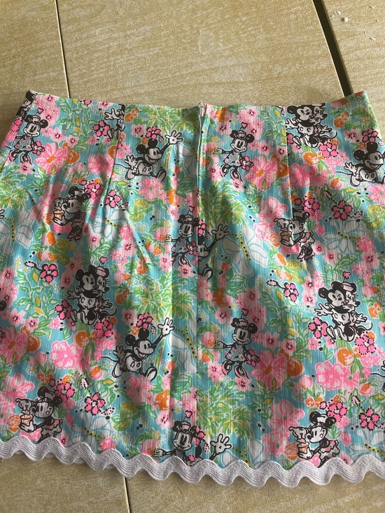 Lilly Pulitzer Disney mom!! Mickey skirt mini size 2 nwot! - Picture 8 of 8